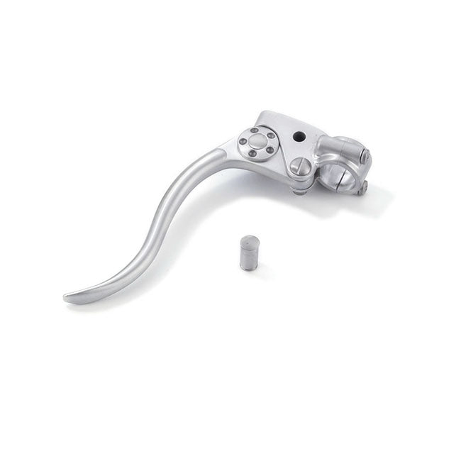 Kustom Tech Deluxe Mechanical Clutch Lever Assembly. Satin Levers Clutch Assy Kustom Tech