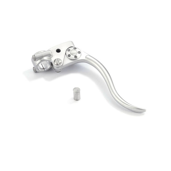 Kustom Tech Deluxe Mechanical Brake Lever Assembly, Satin Levers Brake Assy Kustom Tech