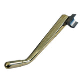 Kustom Tech Weld-On Diamond Jiffy Stand, Polished Brass Jiffy Stands Kustom Tech