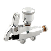 Kustom Tech Wire Operator Master Cylinder, Polished Brake Master Cylinders Kustom Tech