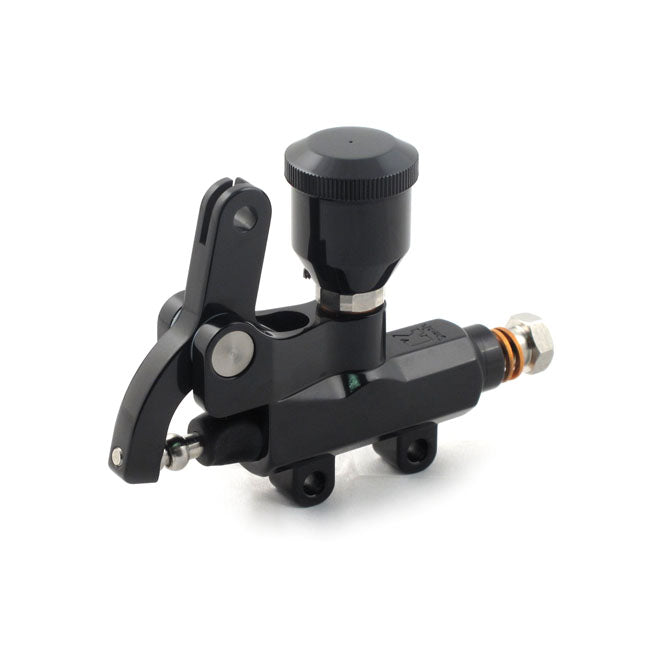Kustom Tech Wire Operator Master Cylinder, Black Brake Master Cylinders Kustom Tech