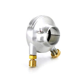 Kustom Tech Deuxe External Throttle Housing 1", Satin Aluminum Throttle Housings Kustom Tech