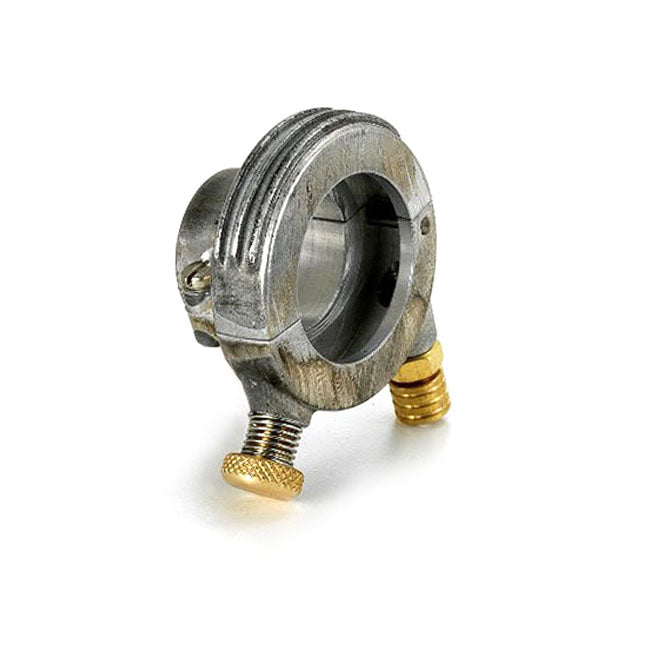Kustom Tech Deuxe External Throttle Housing 1", Raw Aluminum Throttle Housings Kustom Tech
