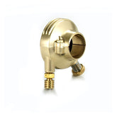 Kustom Tech Deluxe External Throttle Housing 1", Satin Brass Throttle Housings Kustom Tech