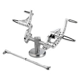 Classic Style Forward Foot Control, Polished - 00-17 Softail Foot Control Kit Kustom Tech Default Title
