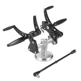 Classic Style Forward Foot Control, Black Anodized 00-17 Softail Foot Control Kit Kustom Tech Default Title