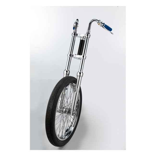 39mm Extra Narrow Triple Trees Without Risers Hole, Polished Triple Tree Kustom Tech