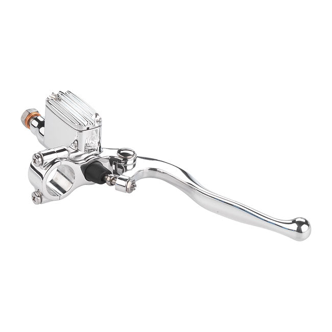 Kustom Tech Classic Brake Master Cylinder 12mm, Polished Brake Master Cylinders Kustom Tech