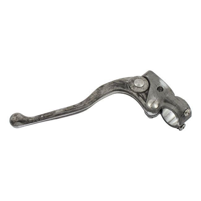 Kustom Tech Classic Clutch Lever Assembly, Raw Levers Clutch Assy Kustom Tech
