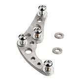 Kustom Tech Super Freni Front Caliper Bracket, Raw - Showa Fork Brake Caliper Brackets Kustom Tech