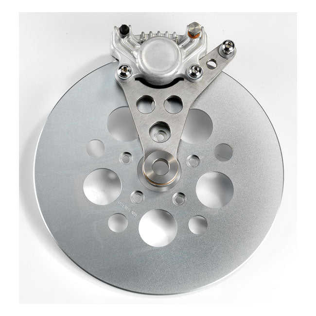 Kustom Tech Super Freni Front Caliper Bracke, Raw - Springer models Brake Caliper Brackets Kustom Tech