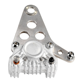 K Tech Super Freni Rear Caliper Bracket. Raw - Rigid frames Brake Caliper Mount Kustom Tech