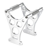 Kustom Tech Dragster Style Fork Brace, Polished - Softail Fork Braces Kustom Tech