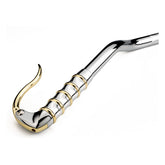 Retro Line Inverted Control, Chrome With Brass Lever Polished Levers Kustom Tech Default Title