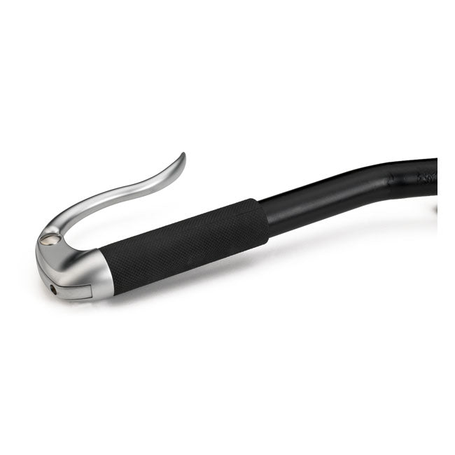 Kustom Tech Retro Line Inverted Control, Satin Chrome Handlebar Control Kits Kustom Tech