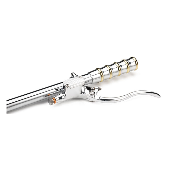 Deluxe Line Clutch Master Cylinder 14mm, Aluminium Polished Master Cylinder Kustom Tech Default Title