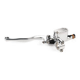 Kustom Tech Classic Clutch Master Cylinder 14mm, Polished Levers Clutch Assy Kustom Tech