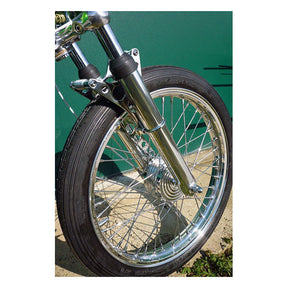 Kustom Tech Front Mini Drum Brake Kit - Showa Forks Brake Drum Kits Kustom Tech