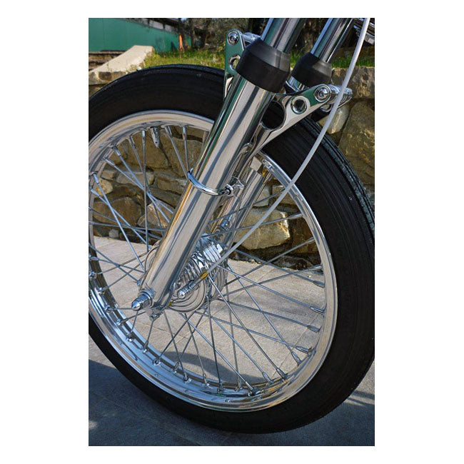 Front Mini Drum Brake Kit - Showa Forks Brake Drum Kustom Tech Default Title