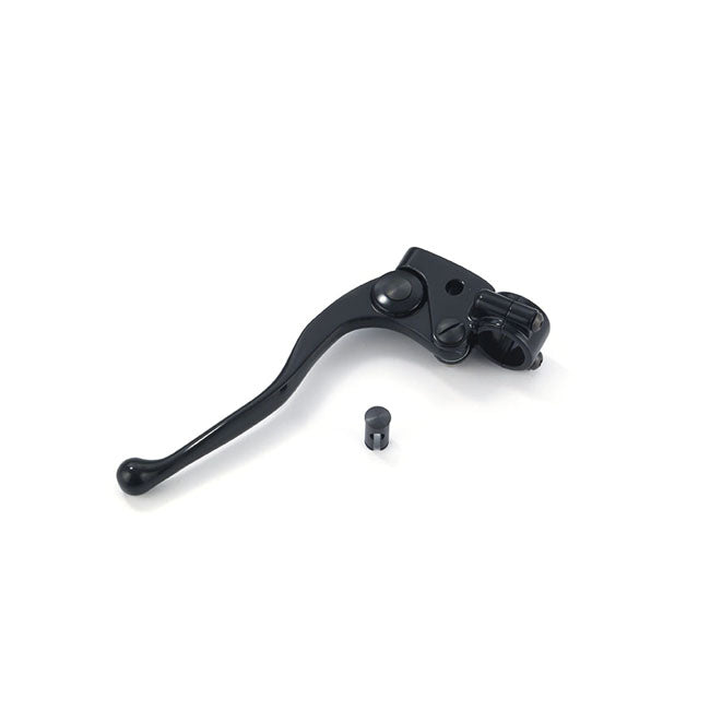 Grimeca Clutch Lever Assembly 7/8” handlebar, Black Levers Kustom Tech Default Title
