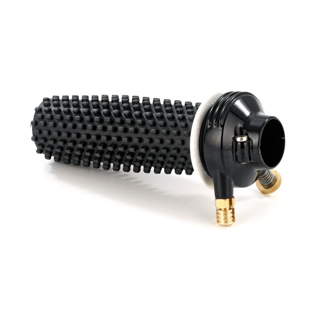 Kustom Tech Deuxe External Throttle Housing, Black Aluminum Throttle Housings Kustom Tech