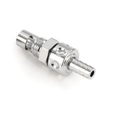 Kustom Tech In Line Fuel Valve, Chrome - S&S Super B carburetor Petcocks Kustom Tech
