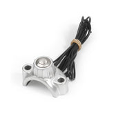 Kustom Tech Clamp With Micro Switch, Satin Switches Handlebar Kustom Tech