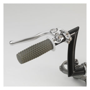 Kustom Tech Clamp With Micro Switch, Satin Switches Handlebar Kustom Tech