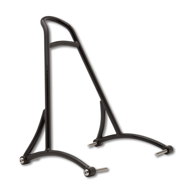 Burly Brand Sissy Bar Short W/O Pad Black Sissy Bars Burly Brand