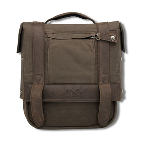 Burly Brand Saddlebag Waxed Cotton Saddlebags Burly Brand