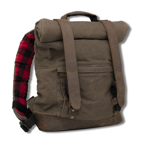 Burly Brand Backpack Waxed Cotton Bags Burly Brand