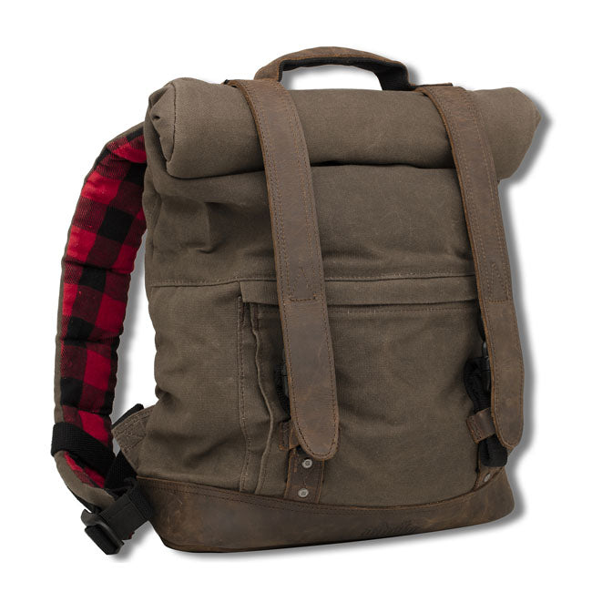 Burly Brand Backpack Waxed Cotton Bags Burly Brand