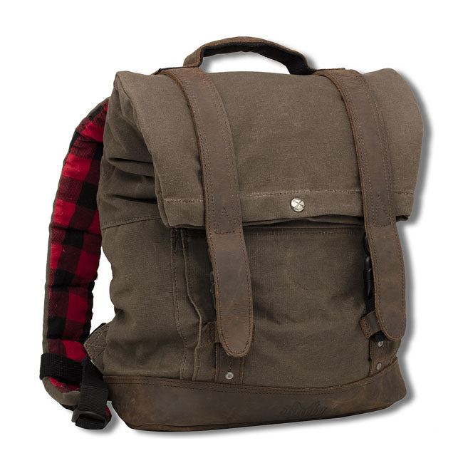 Burly Brand Backpack Waxed Cotton Bags Burly Brand