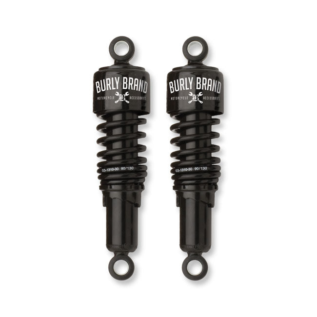 Burly Brand Shock 91 17 Dyna Blk 10.5 Shock Absorbers Burly Brand
