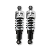 Burly, Slammer 10.5" lowering shocks. Chrome SHOCK ABSORBERS Burly