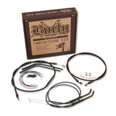 Burly Brand Control Kt Flhx Flht 13 Apehanger Cable/Line Kits Burly Brand