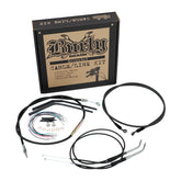 Burly Brand Control Kit 98 05 Fxd12 Apehanger Cable/Line Kits Burly Brand