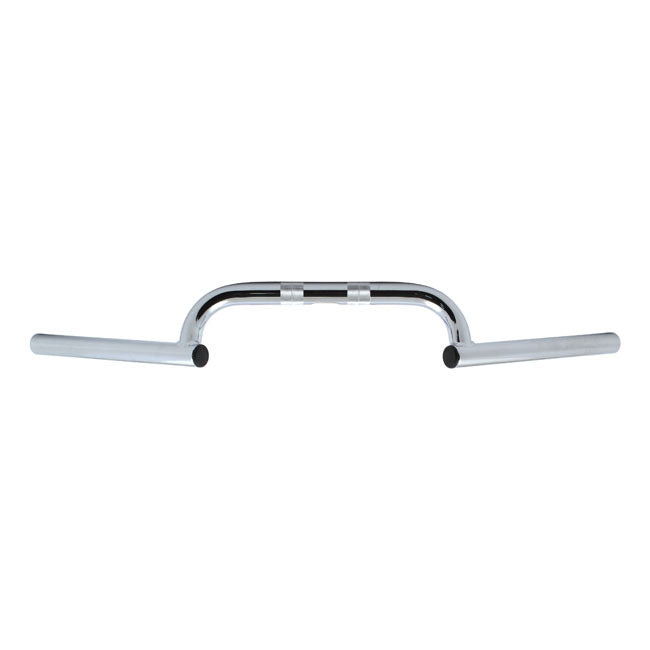 Burly, 1" Clubman bars. Chrome HANDLEBARS Burly