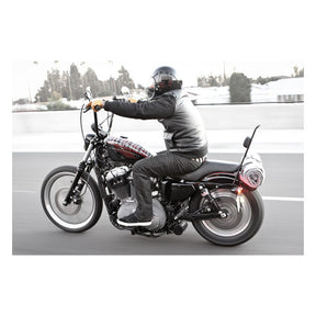 Burly Brand Sissy Bar Short Black Powder Coated Sissy Bars Burly Brand