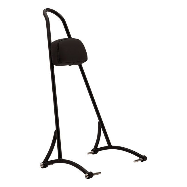 Burly Brand Sissy Bar Tall Black Powder Coated Sissy Bars Burly Brand