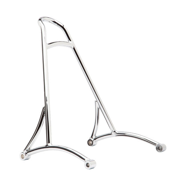 Burly Brand Sissy Bar Short W/O Pad Chrome Sissy Bars Burly Brand