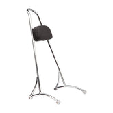 Burly Brand Sissy Bar Tall W/Pad Chrome Sissy Bars Burly Brand