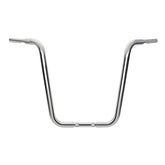 Wild1, 1-1/4" Psyco Chubby Apehangers. Chrome, 18" rise HANDLEBARS Wild1