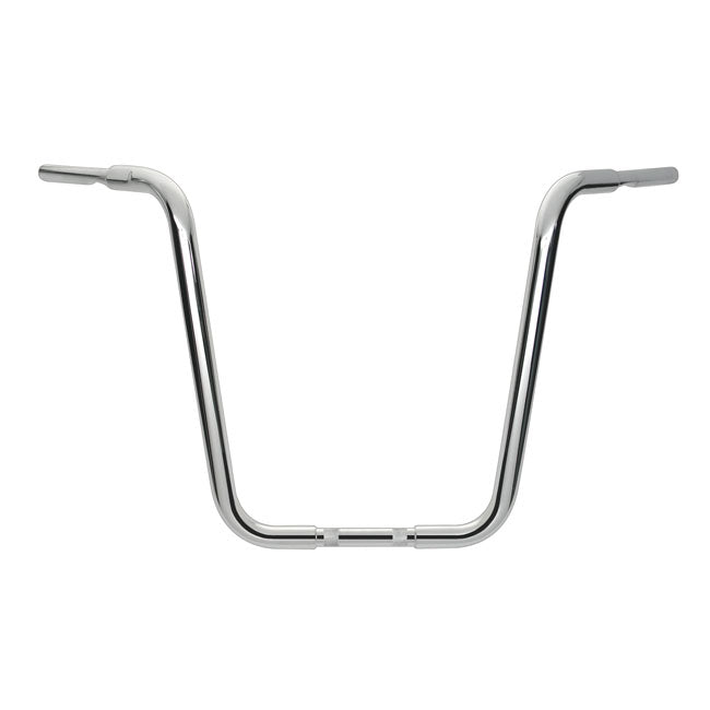 Wild1, 1-1/4" Psyco Chubby Apehangers. Chrome, 18" rise HANDLEBARS Wild1