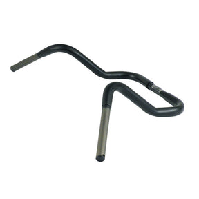 Wild1, 1-1/4" Chubby Bagger Ape. Black, 12.5" rise HANDLEBARS Wild1