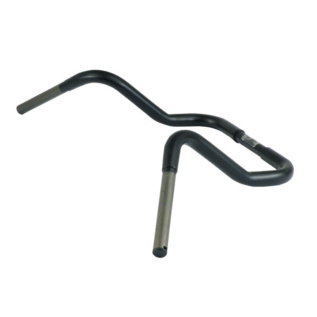 Wild1, 1-1/4" Chubby Bagger Ape. Black, 12.5" rise HANDLEBARS Wild1