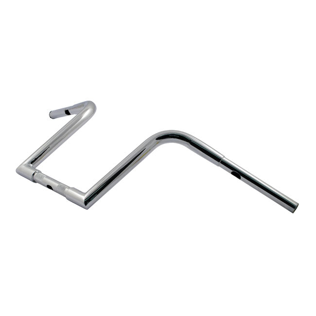 Wild 1, 1-1/4" Chubby Outlawz Apes. Chrome, 12" rise HANDLEBARS Wild1