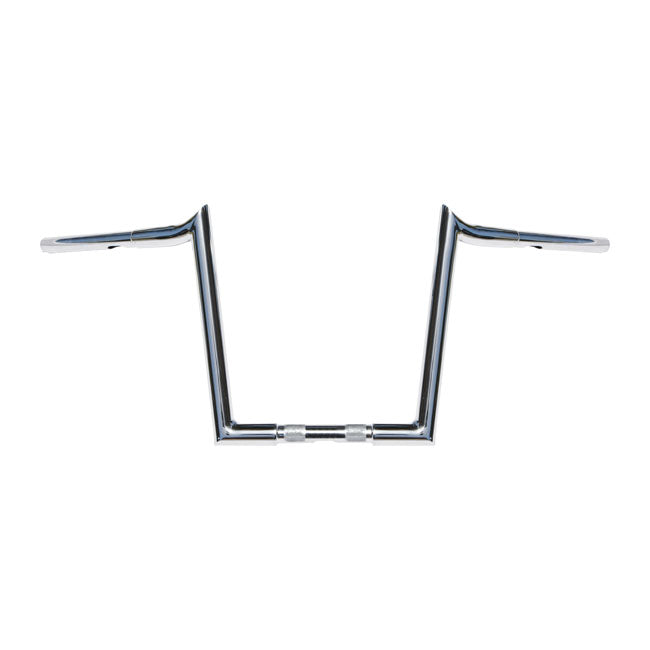Wild1, Chubby Hooked 1-1/4" ape hangers. 12" rise. Chrome HANDLEBARS Wild1