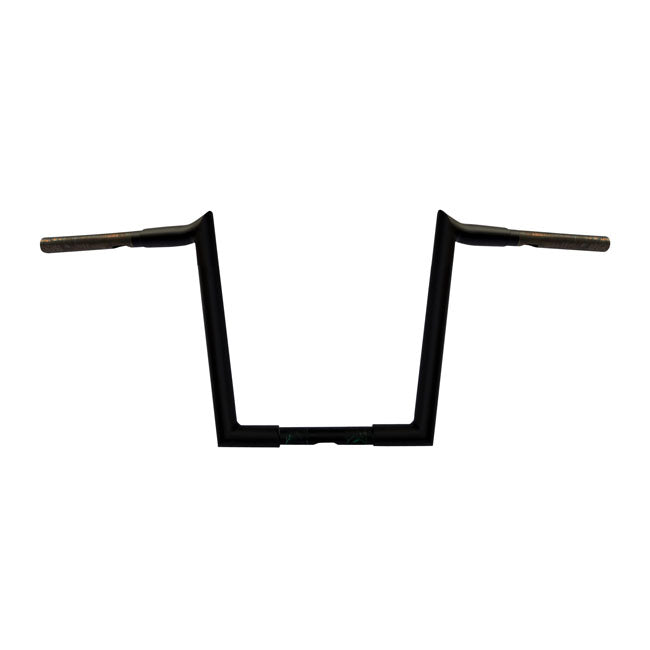 Wild1, Chubby Hooked 1-1/4" ape hangers. 12" rise. Black HANDLEBARS Wild1