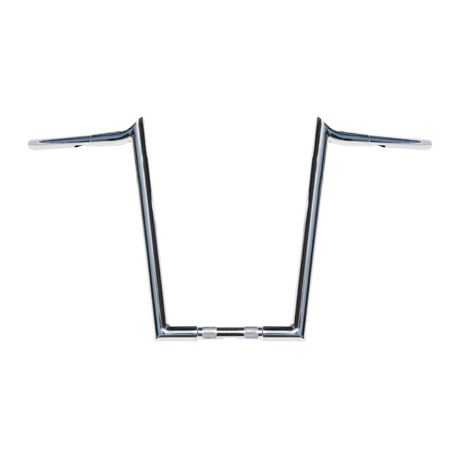 Wild1, Chubby Hooked 1-1/4" ape hangers. 16" rise. Chrome HANDLEBARS Wild1